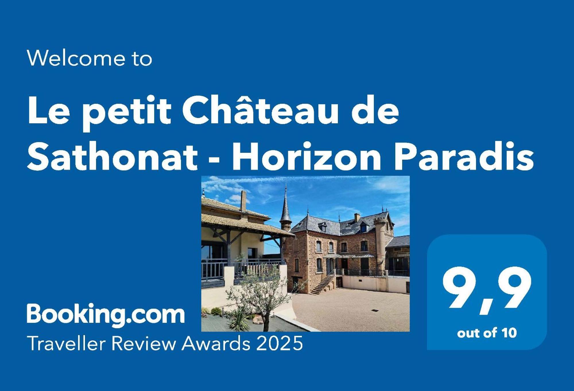 Le Petit Chateau De Sathonat - Horizon Paradis Saint-Amour-Bellevue Exteriör bild